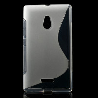 Силиконов гръб ТПУ S-Case за Nokia XL / Nokia XL Dual прозрачен